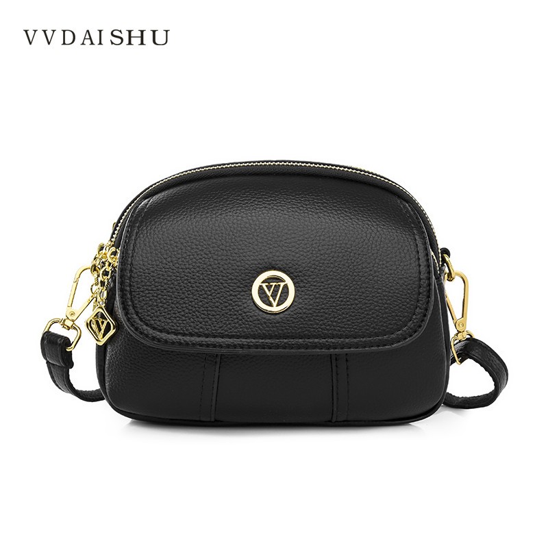 Tas Premium VVDAISHU Tas Selempang Kulit Wanita Tas Hp Cewek Rantai Mini Bag/Tas Premium Wanita/Tas 