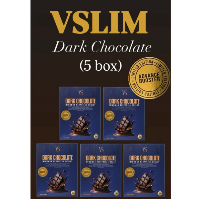 Vslim dark choco 5 box