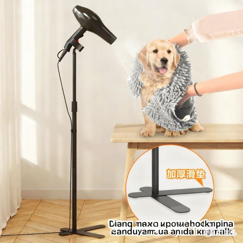 Rambut Hewan Blowing Braket /Berdiri Braket /Orang Malas Selalu Menyiapkan Sisir dan Blow-Dry Rambut