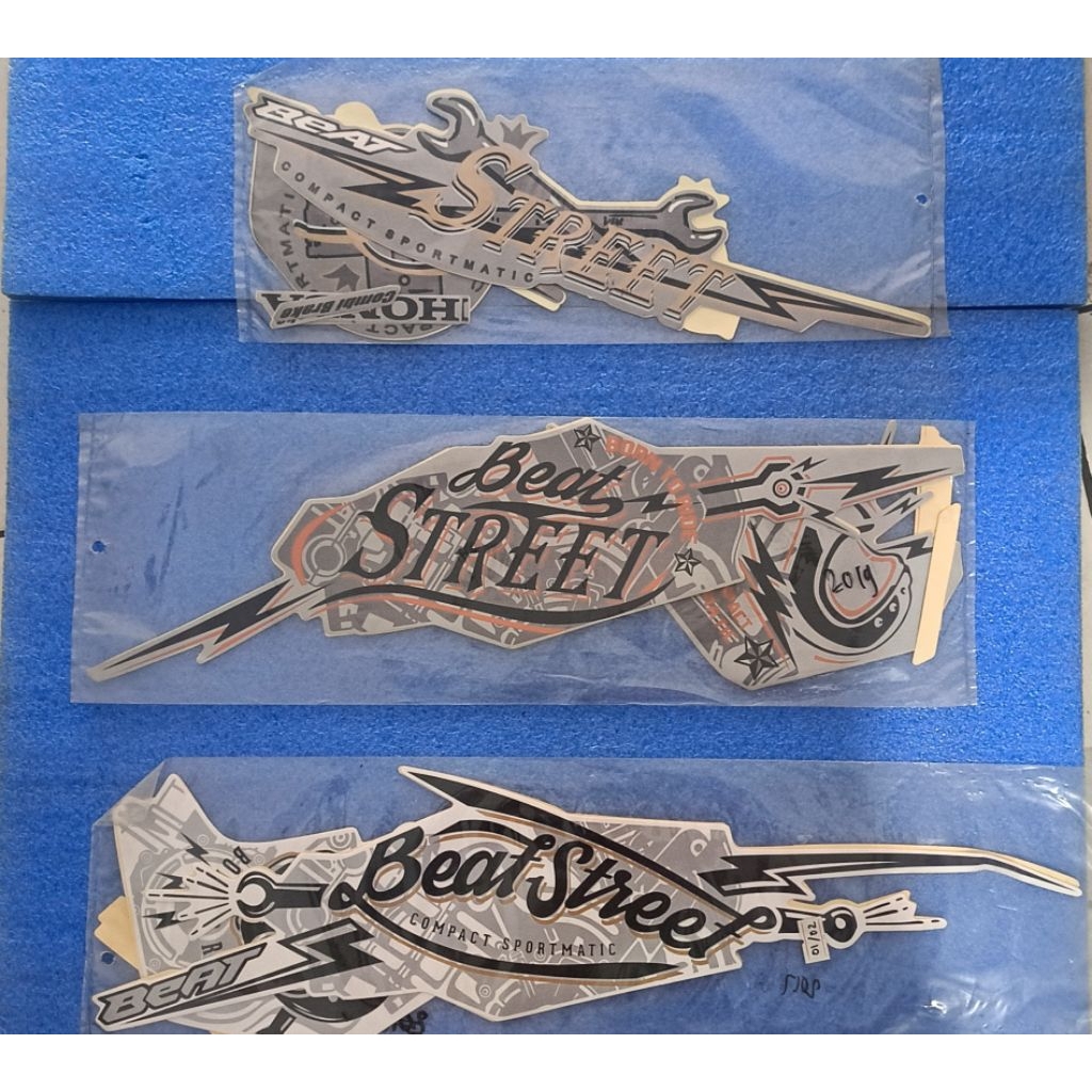 stiker list standar beat street 2019