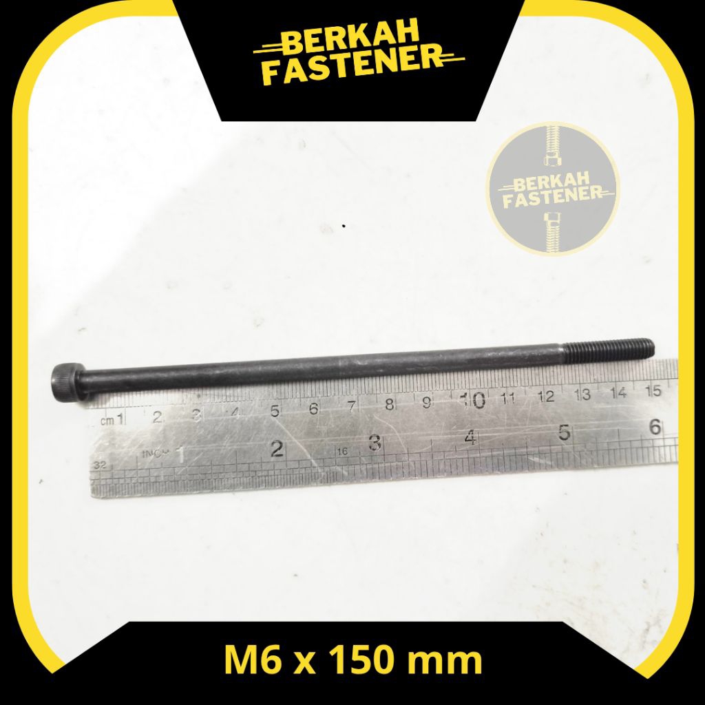 Baut L Baja 12.9 M6 x 150 mm