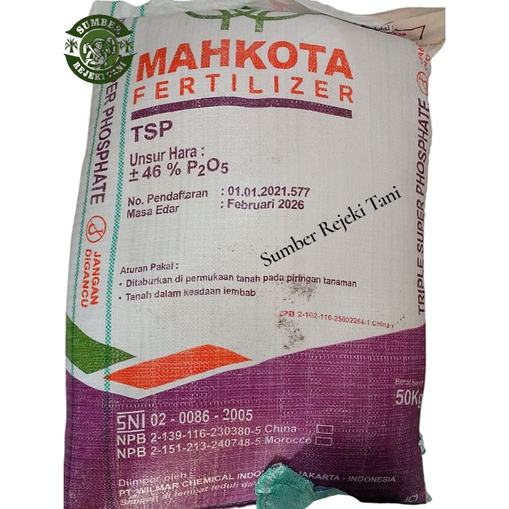 Pupuk Triple Super Phospate TSP Original 50kg