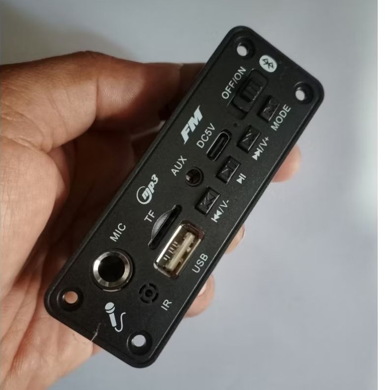 Modul MP3 player bluetooth plus mic amplifier