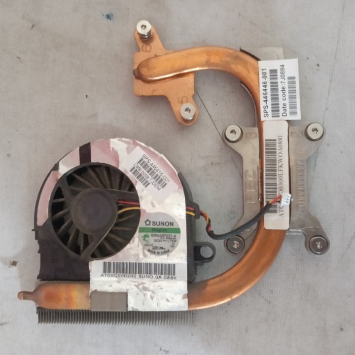 Heatsink Fan Laptop HP Compaq 6910 6910p Cooling Second Bekas 165