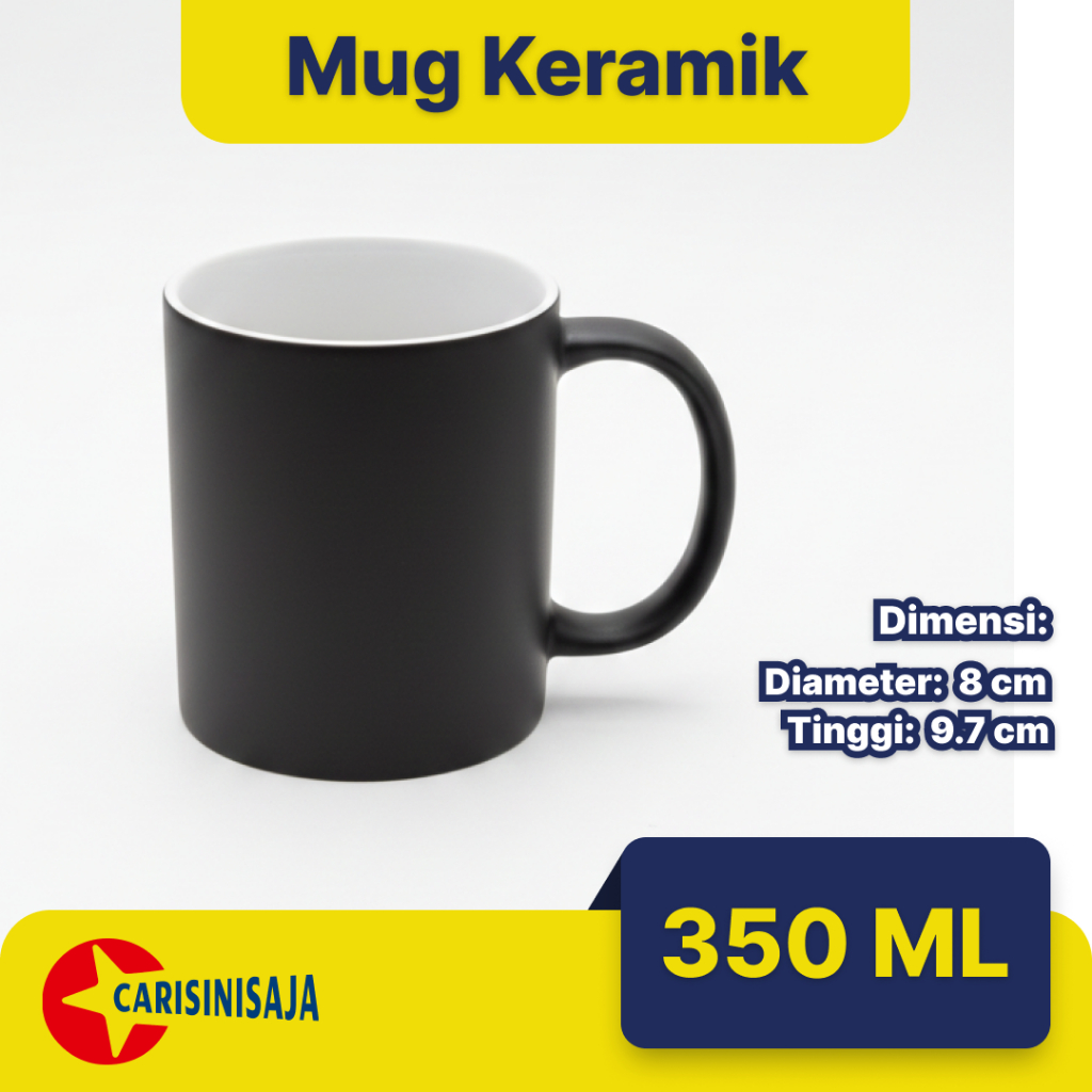 Mug Bunglon Magic Bisa Berubah Warna