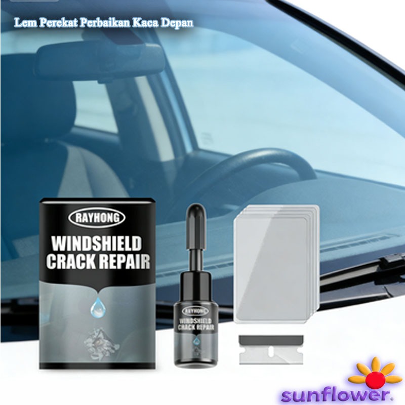 Cairan Perbaikan Kaca Retak Mobil & HP – Oles Sekali Langsung Mulus