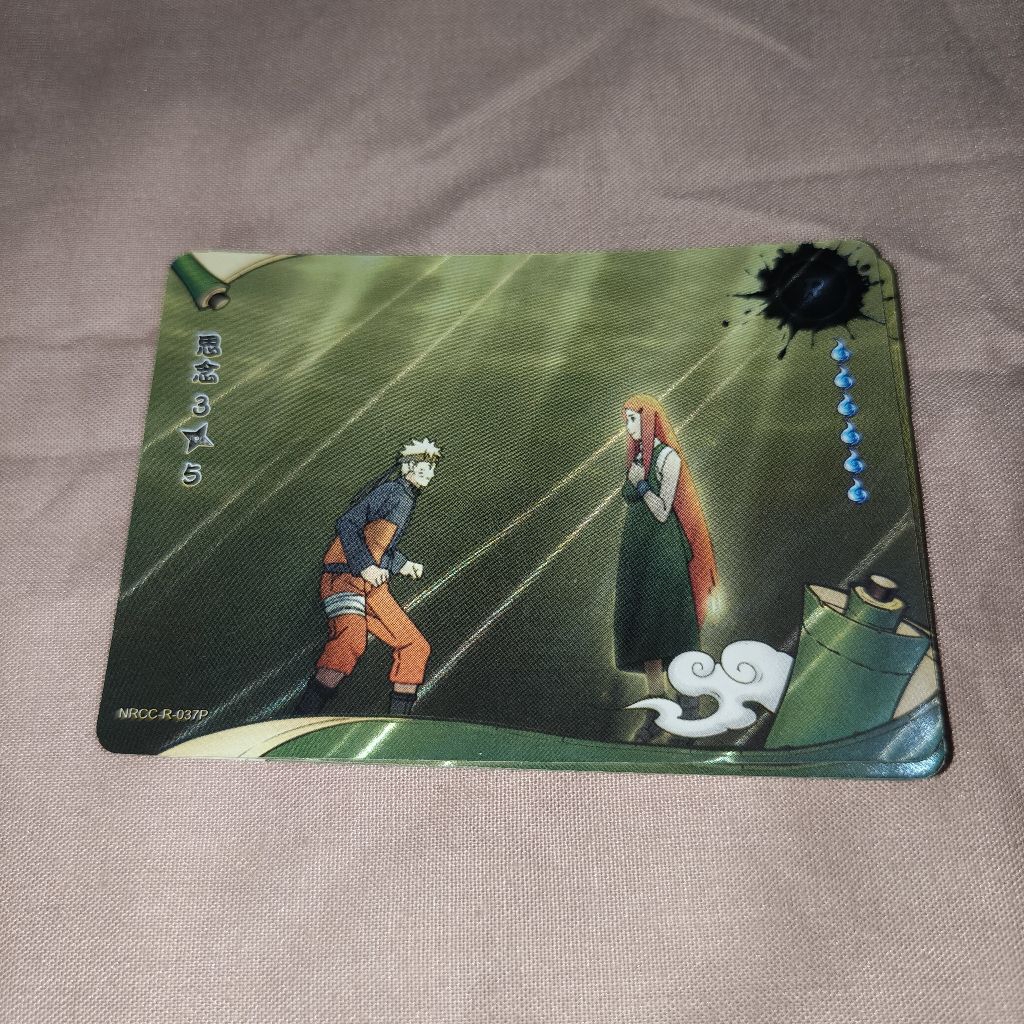 Kartu Naruto Shippuden NRCC R 037P Naruto X Kushina Uzumaki