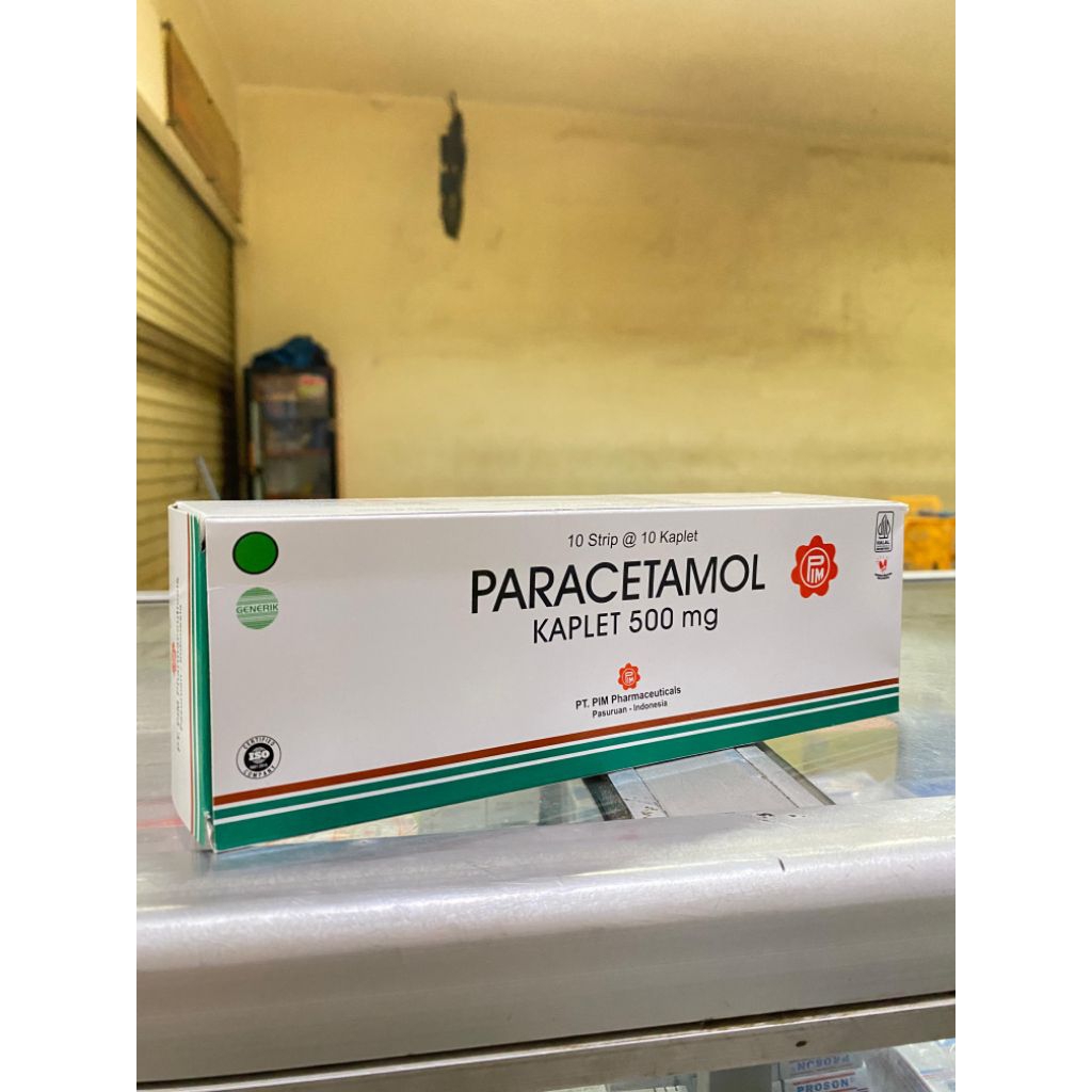 PARACETAMOL PIM 500 MG-BOX 100 TABLET