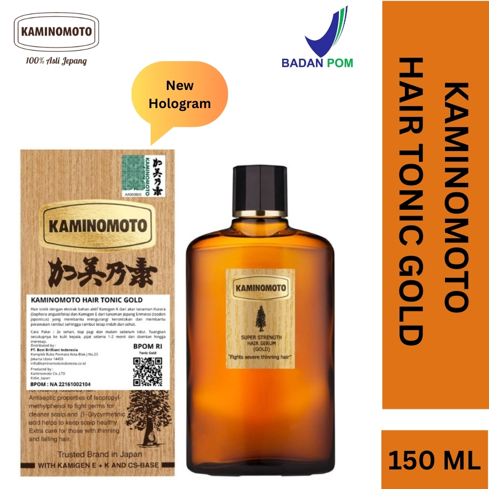 KAMINOMOTO HAIR TONIC GOLD 150ml