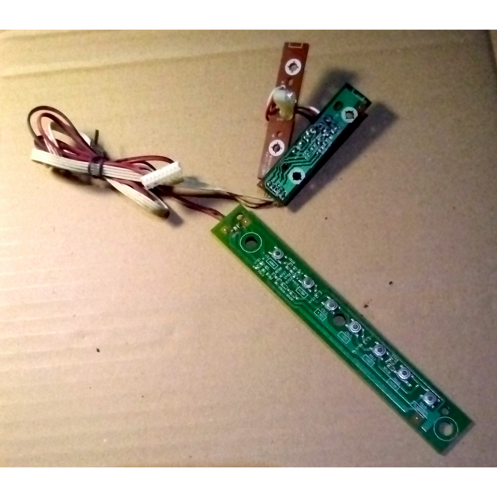 Tombol Menu - IR Sensor Remote TV LED Polytron PLD 20D302