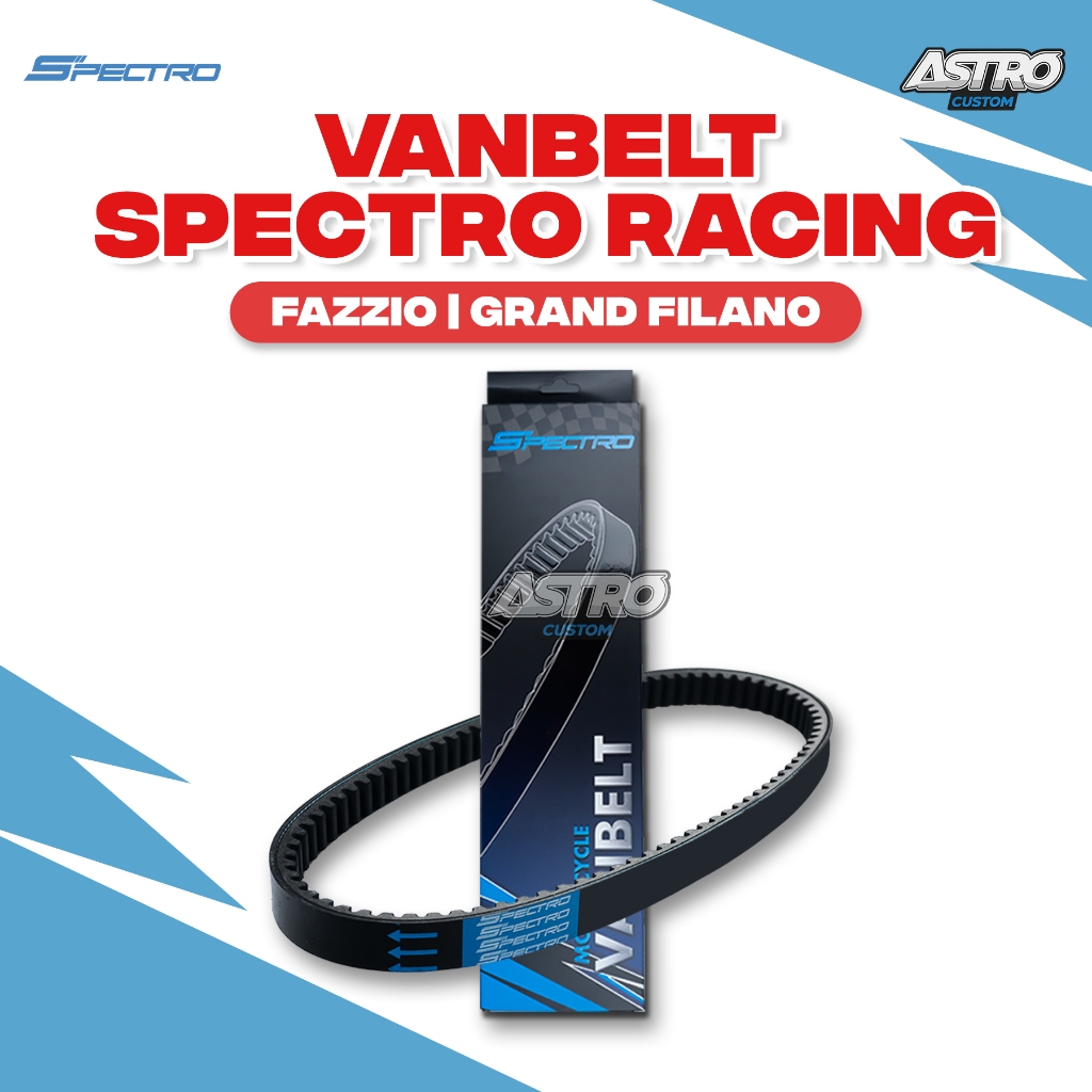 Spectro Vanbelt Fazzio Grand Filano Mio M3 Fino 125 Nmax Vario 125 150 PCX ADV 160 Vbelt CVT Racing
