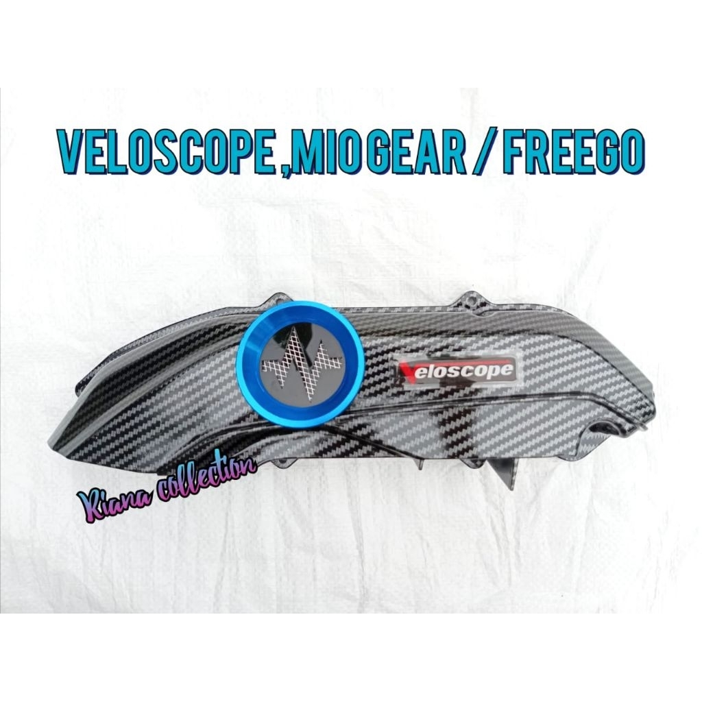 VELOSCOPE CARBON MIO GEAR 125 ,VELOSCOPE FREEGO CARBON ,TELESKOPE DETAK MIO GEAR 125