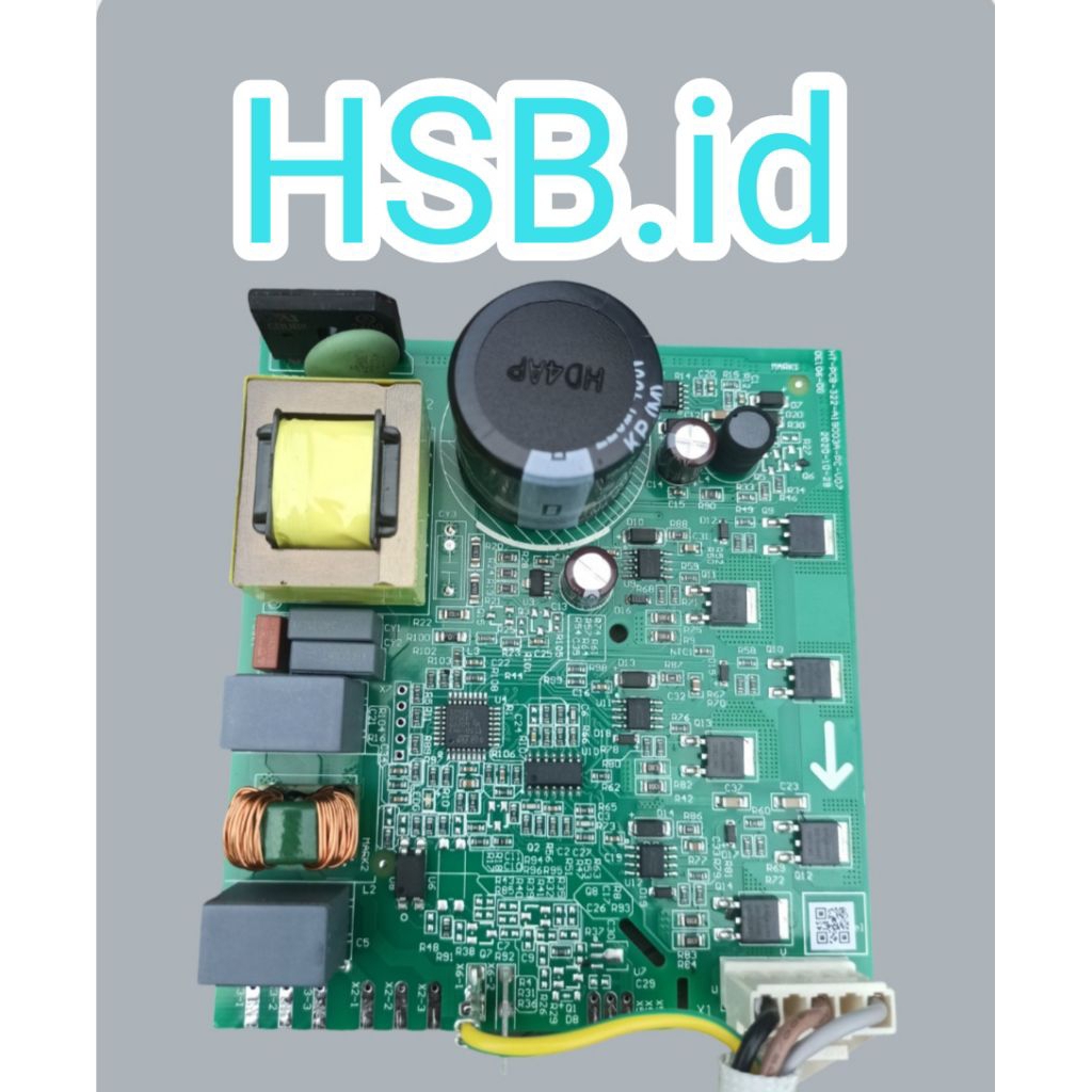 MODUL PCB KULKAS AQUA INVERTER 2PINTU BSH8001282682 ORIGINAL