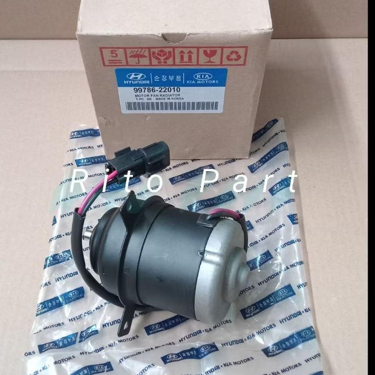 Motor fan radiator hyundai accent