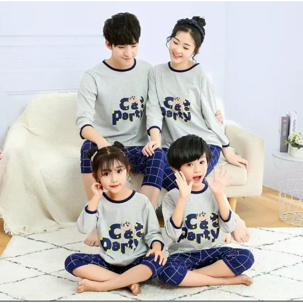 SETELAN PIYAMA RAYON COUPLEAN ANAK IBU / SETELAN RAYON ANAK TANGGUNG / SETELAN RAYON ANAK / PIYAMA R