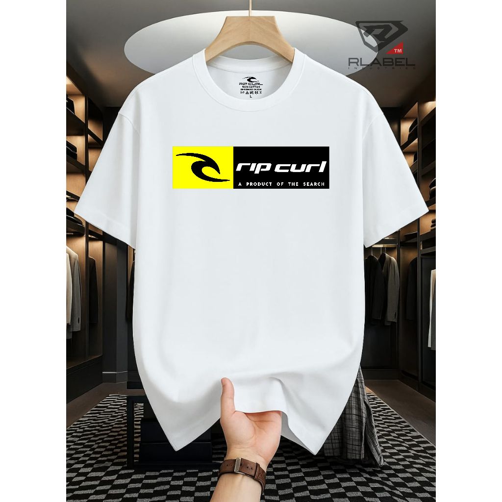 Kaos premium / Kaos lengan pendek / Baju kaos pria / Rip Curl