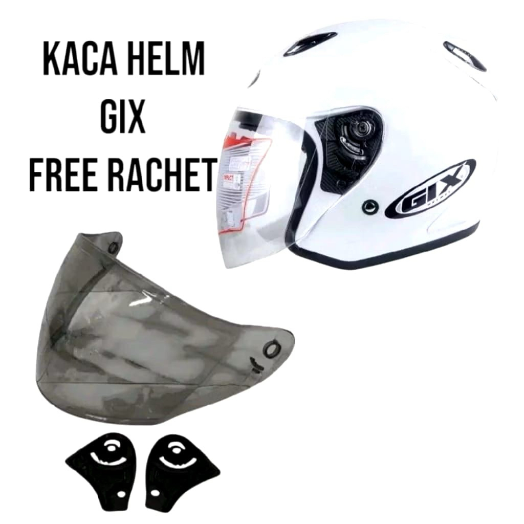 Kaca Helm GIX Centro Visor Helm GIX Centro + Rachet/Dudukan