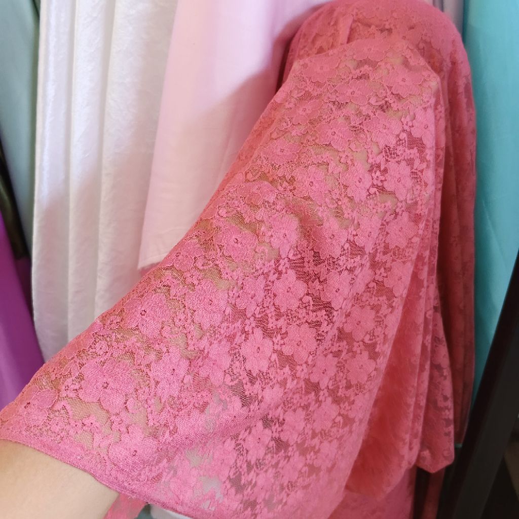 kain brokat street - Harga/0,5m - kain brokat motif - kain brokat tulang - bahan brokat kebaya mewah