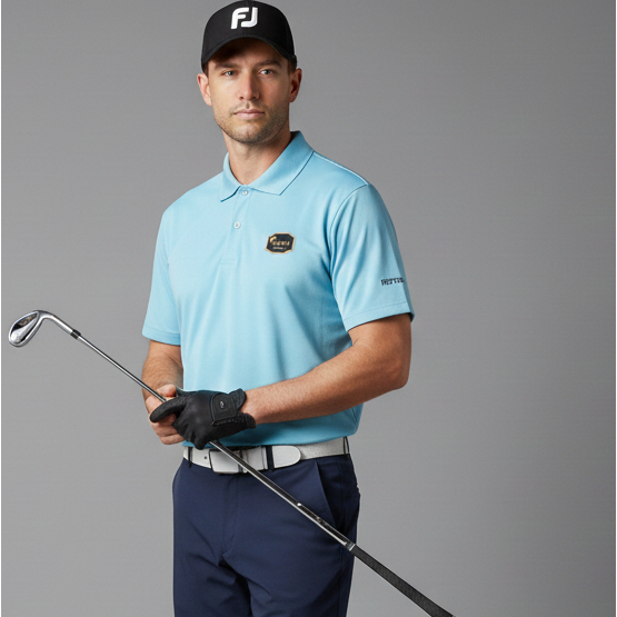 FOOTJOY Baju Golf Kaos Kerah Poloshirt Jersey Tenis Padel Dryfit - Buat Pria Laki-laki Cowok