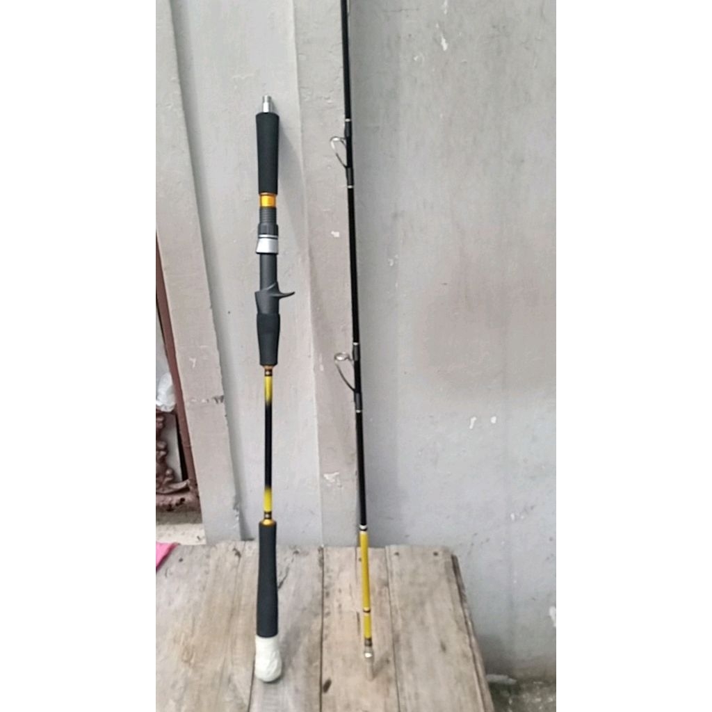 Joran custom karbon sutet JIGGING/OVERHEAD PE 4-6//6-8