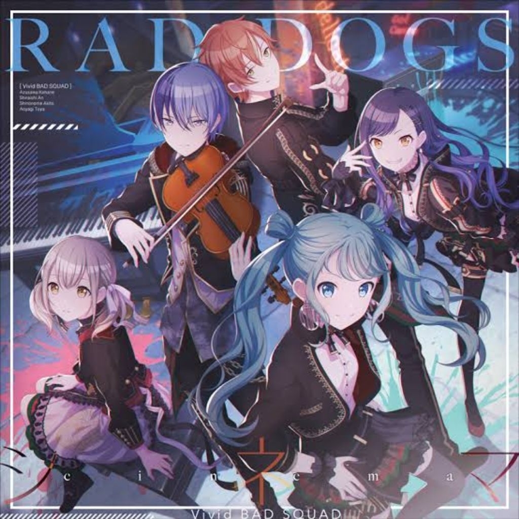 Official Merchandise Project Sekai RAD DOGS CD Album Vivid Bad Squad Akito Toya Kohane An Hatsune Mi