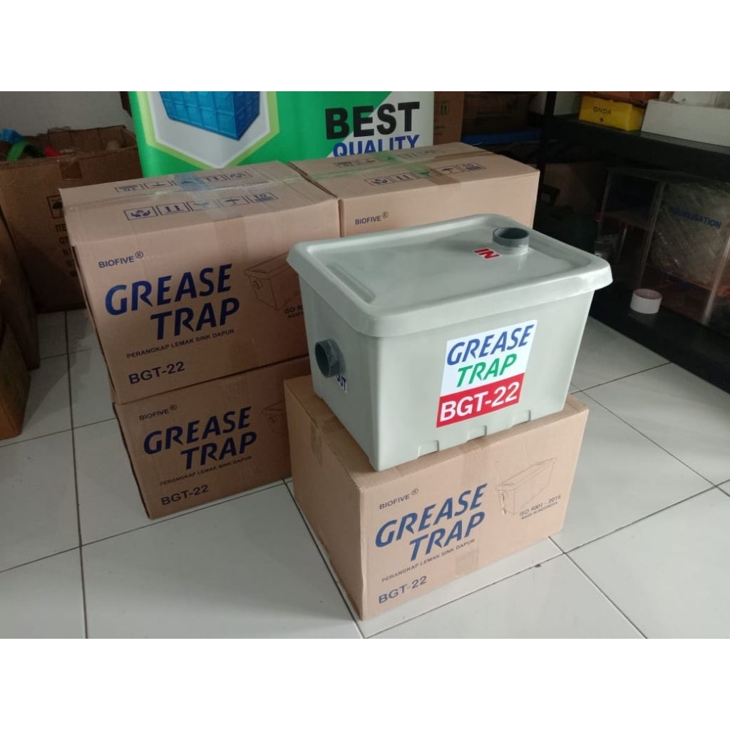 Grease Trap Biofive BGT 22 Inlet Atas Untuk Rumah Cafe dan Restoran