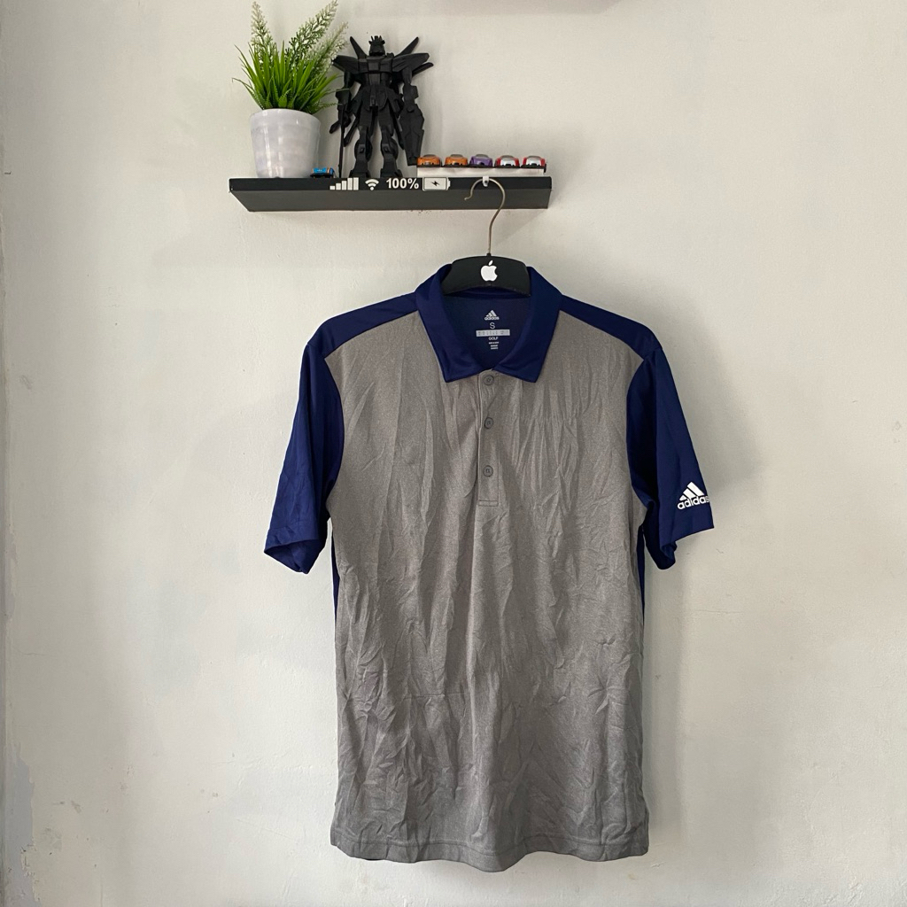 Preloved Kaos Dry-fit Jersey Adidas Golf Berkerah Sz S fit M detail lainnya di deskripsi