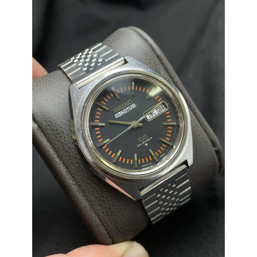 Seiko 5actus JDM “ninja edition” 25 jewels 6106-7490 Original