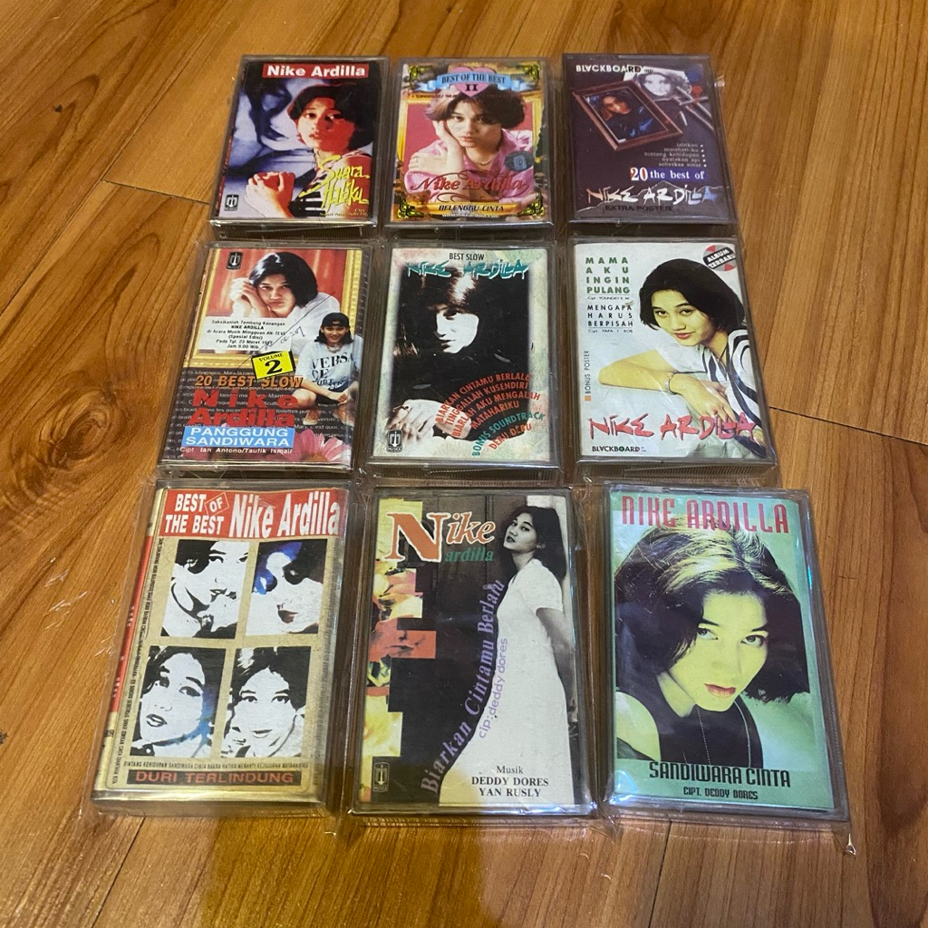 variasi kaset pita original nike ardila