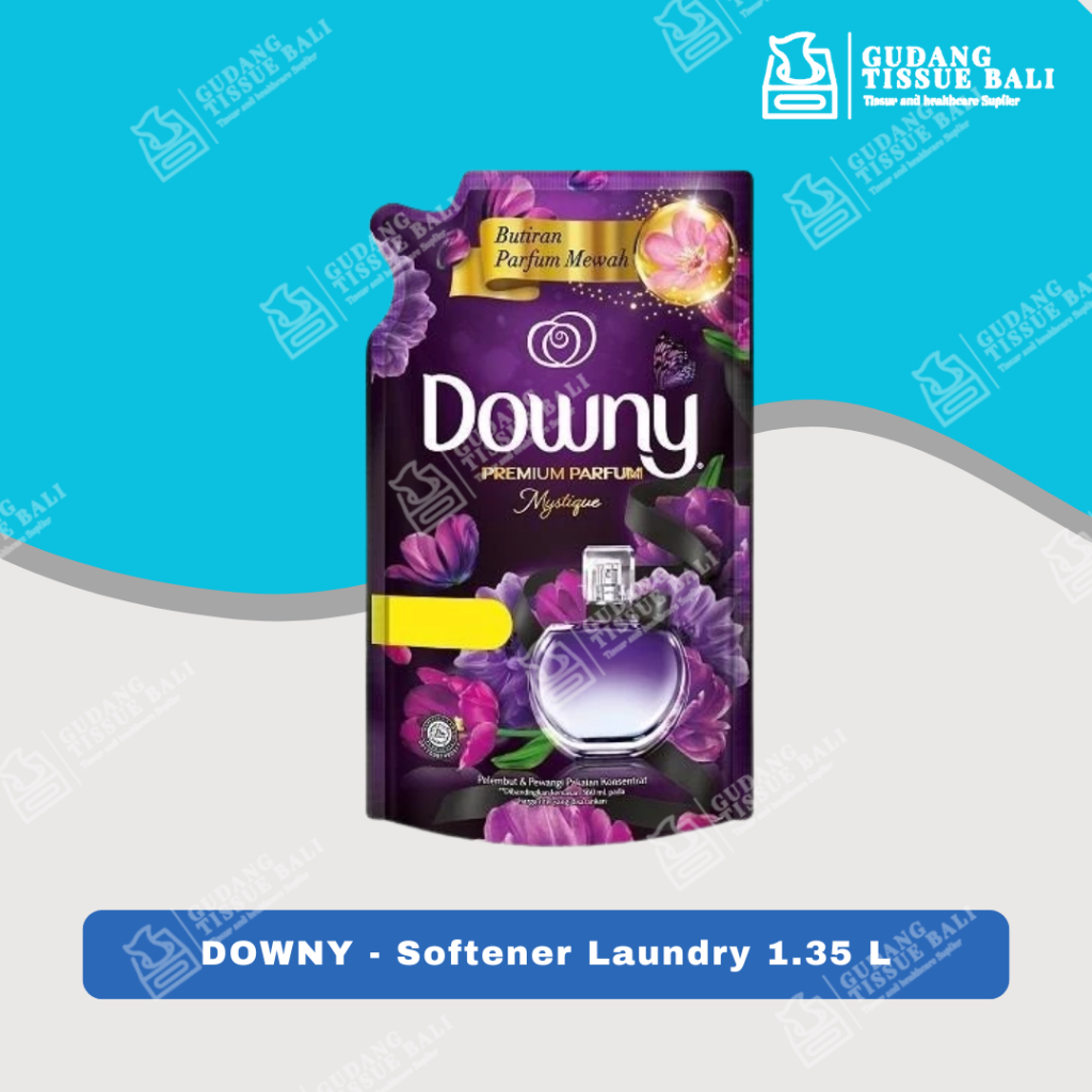 Downy - Mystique Softener dan Pewangi Refilll 1.35 L