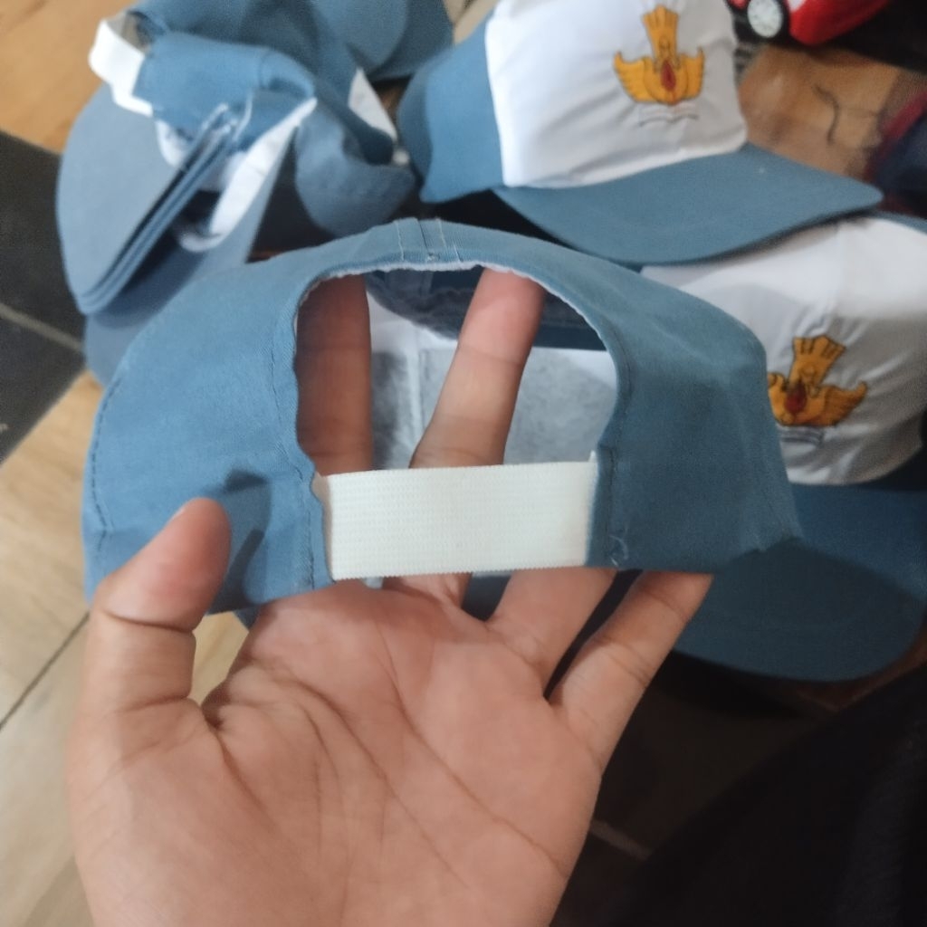 GROSIR topi sekolah SMA - 1 KODI/20PCS TOPI SMA