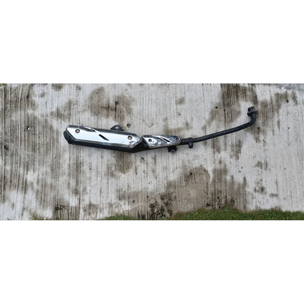 Knalpot jupiter z robot standar original bekas