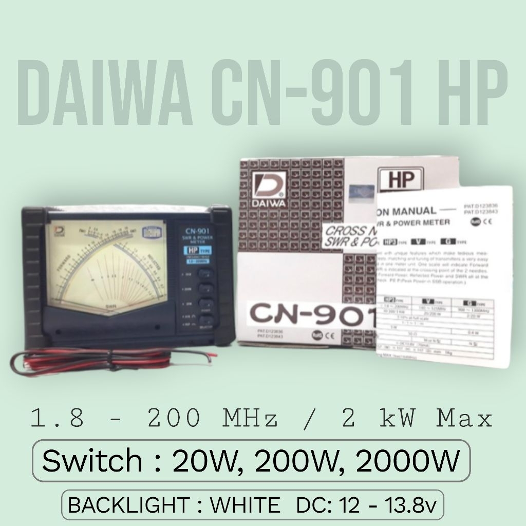 SWR METER DAIWA CN901 HP CN901HP