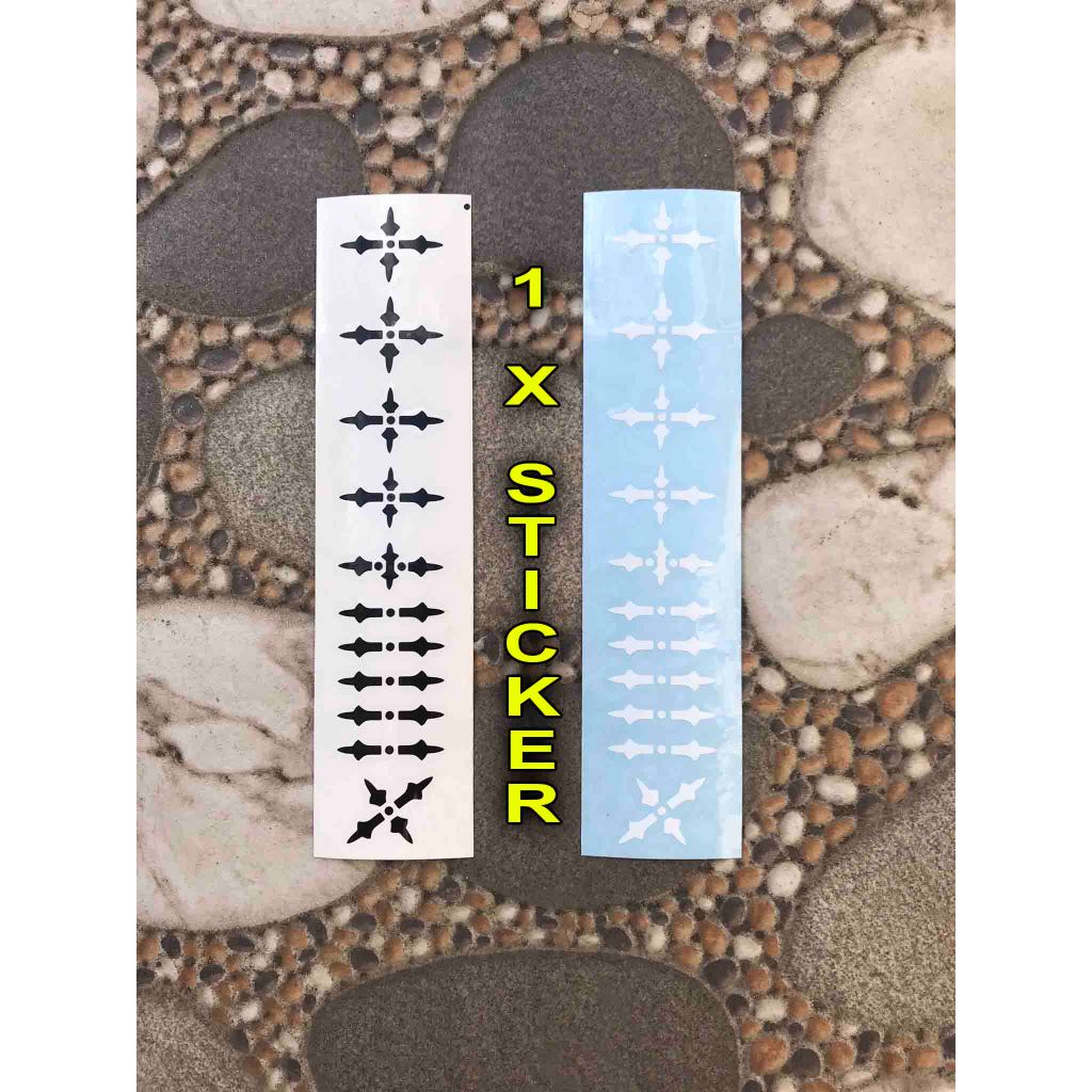 Sticker Inlay Schecter Demon Hellraiser Gitar Fretboard Klasik Nylon Folk Akustik Elektrik Fingerboa