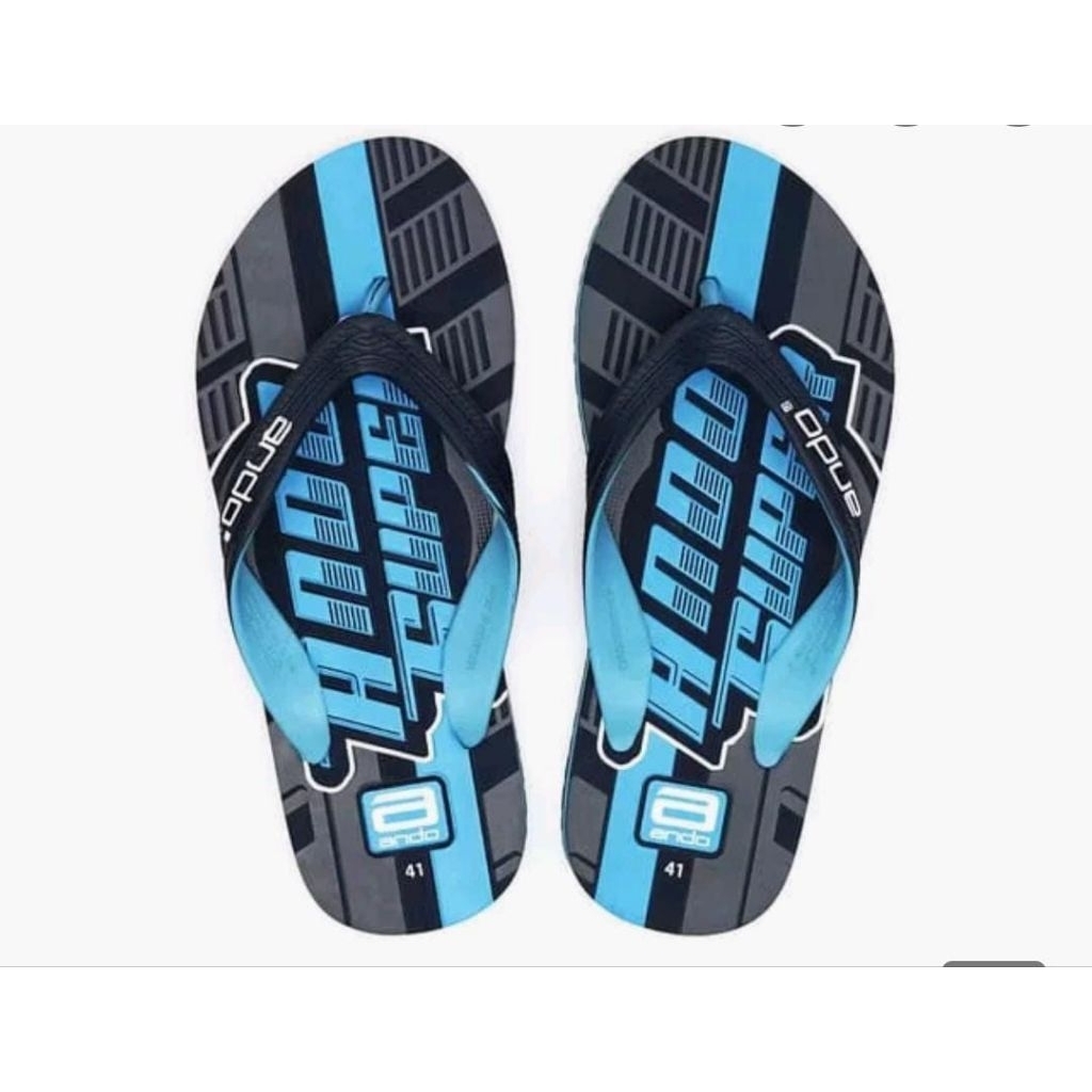 ANDO Abarai/ Zake Sandal Jepit Pria Premium Sendal laki Cowok Sol Karet Non Slip (satu kodi)