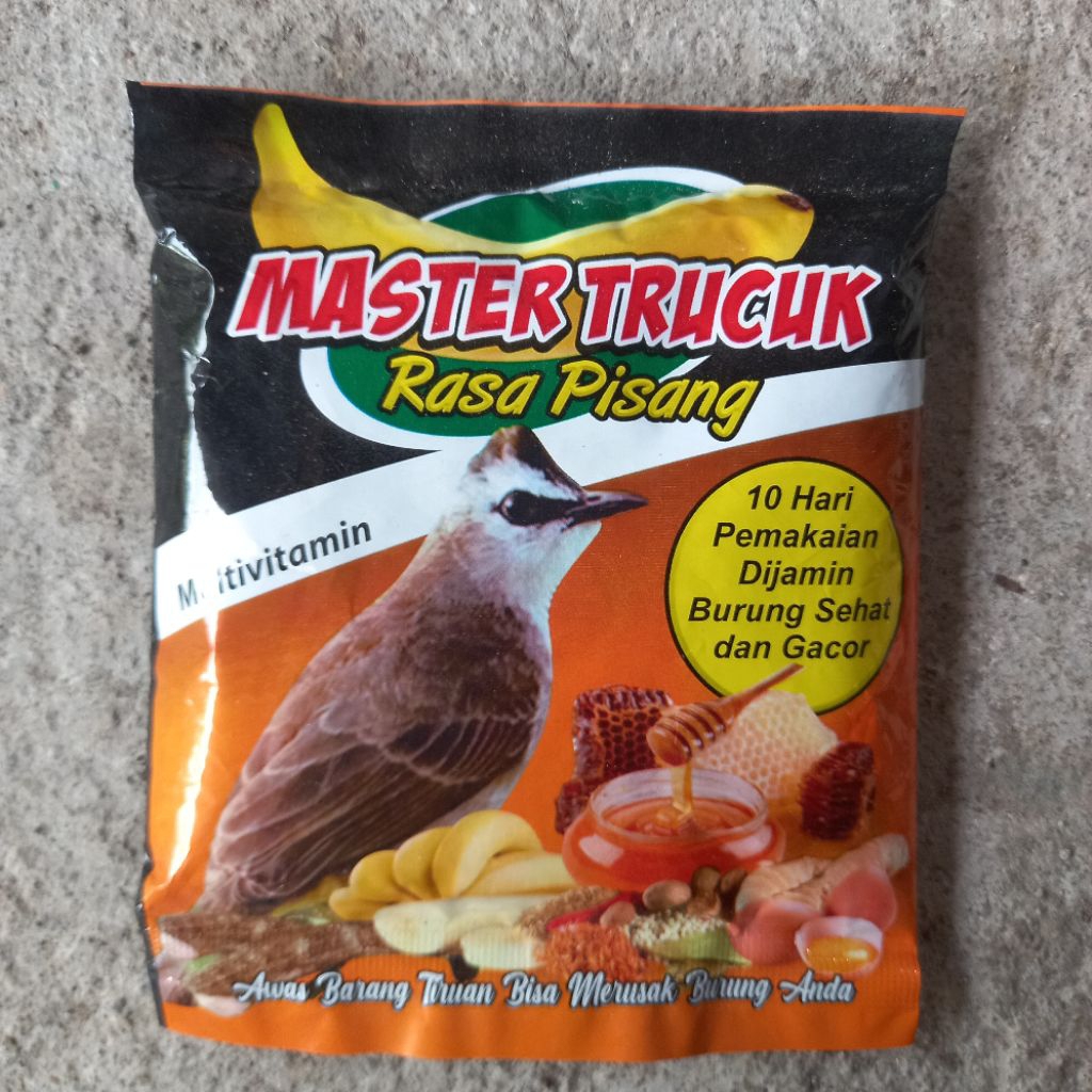 Pakan Trucukan Super Gacor - Master Trucuk Rasa Pisang-untuk harian & lomba