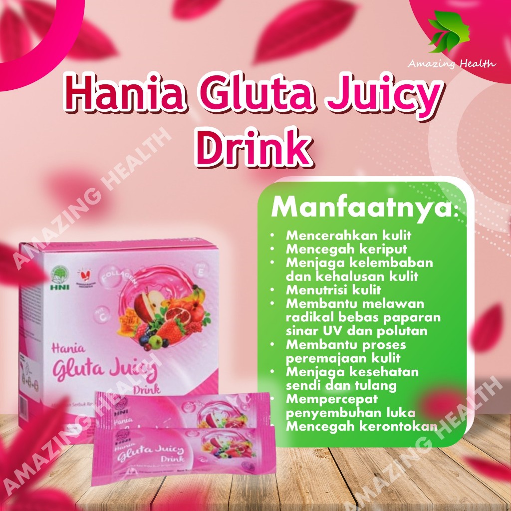 HANIA Gluta Juicy Drink HNI - Minuman Kolagen