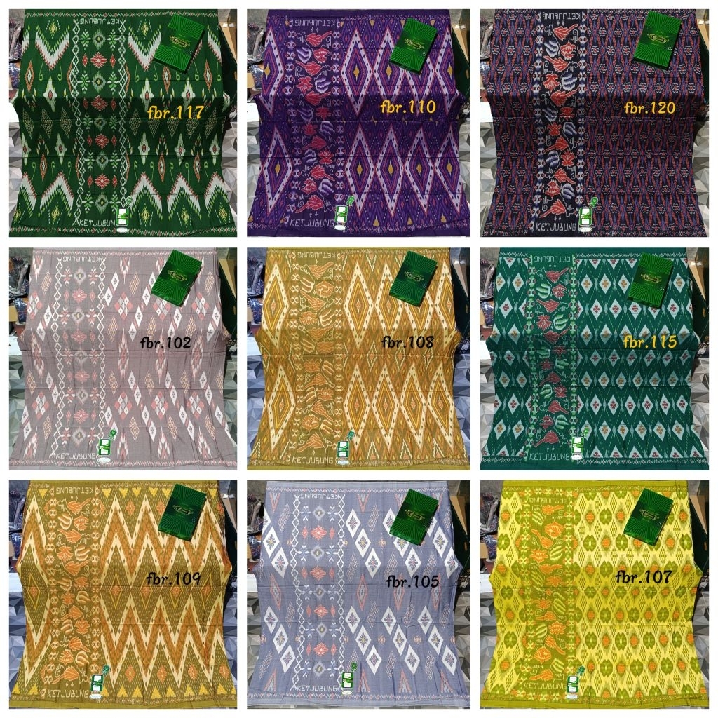 SARUNG KETJUBUNG GOYOR GREEN