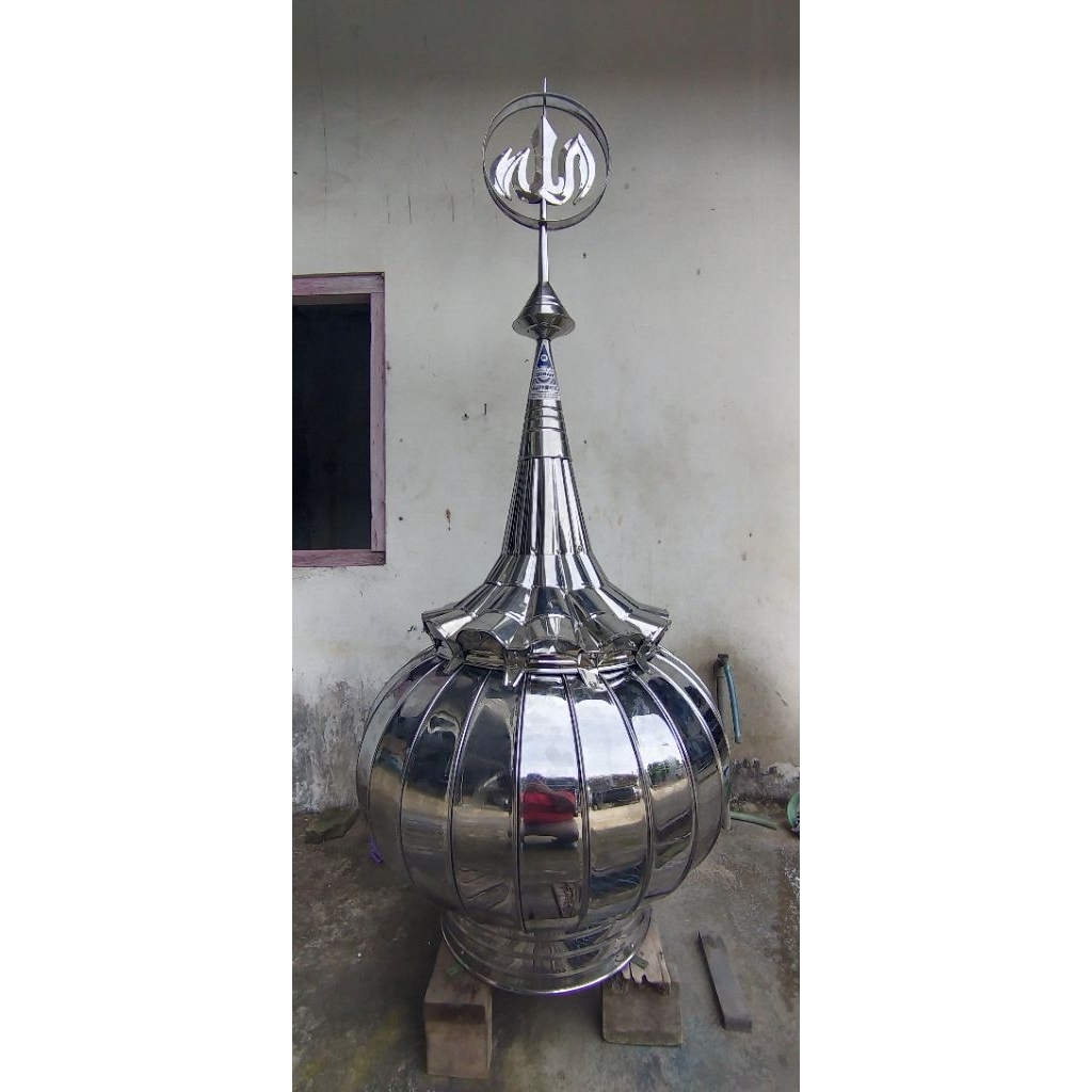 kubah stainless stel