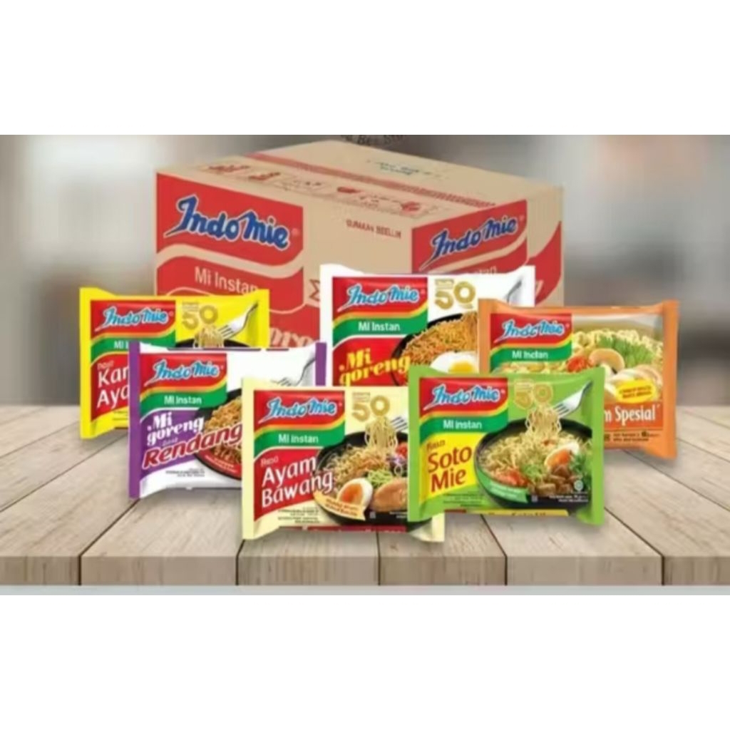 Sale Indomie 1 Dus rasa soto ayam bawang mie goreng mix