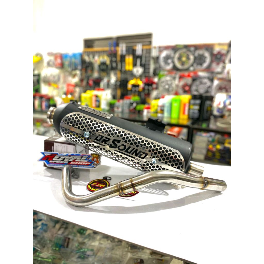 Knalpot Dr.Sound Knalpot stugigi knalpot Standar racing knalpot bobokan copy cms knalpot beat Vario 