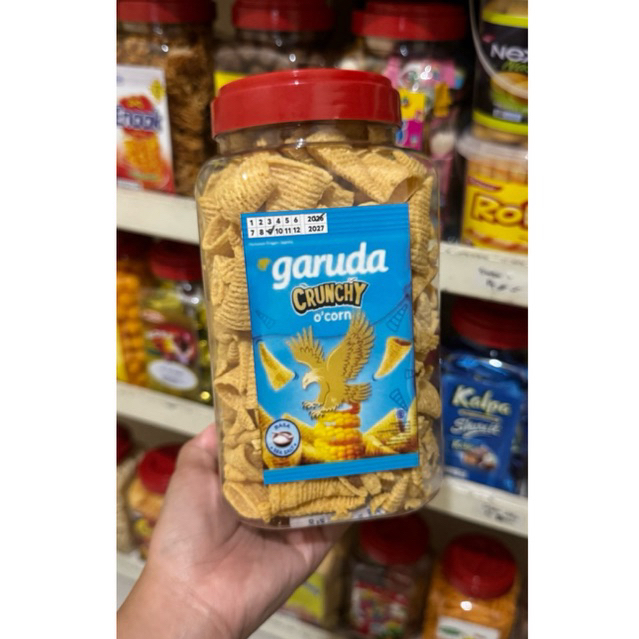 Garuda chunchy toples 2Liter /snack branded /snack kiloan