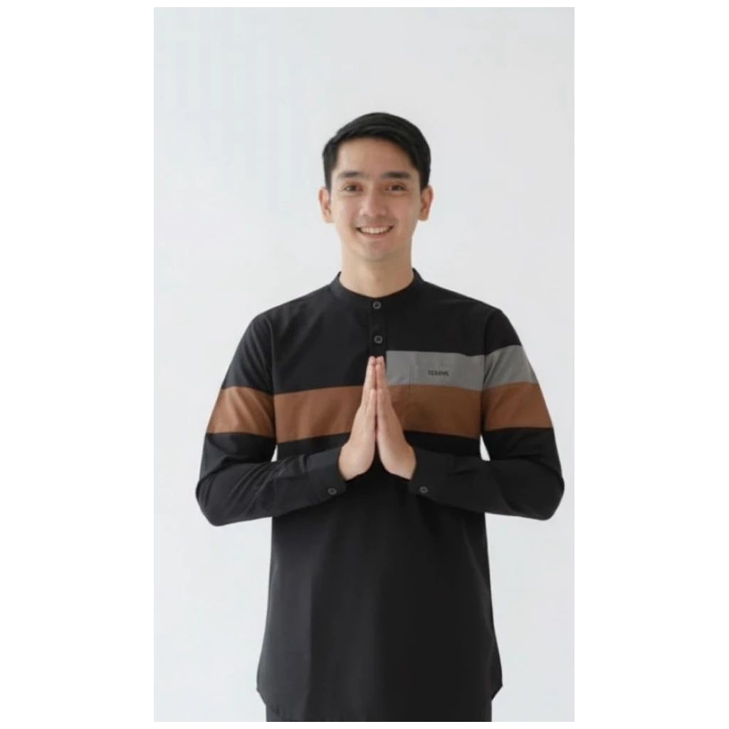 Baju Koko Laki Laki Dewasa Lengan Panjang Baju Koko Bordir Baju Koko Pria Dewasa