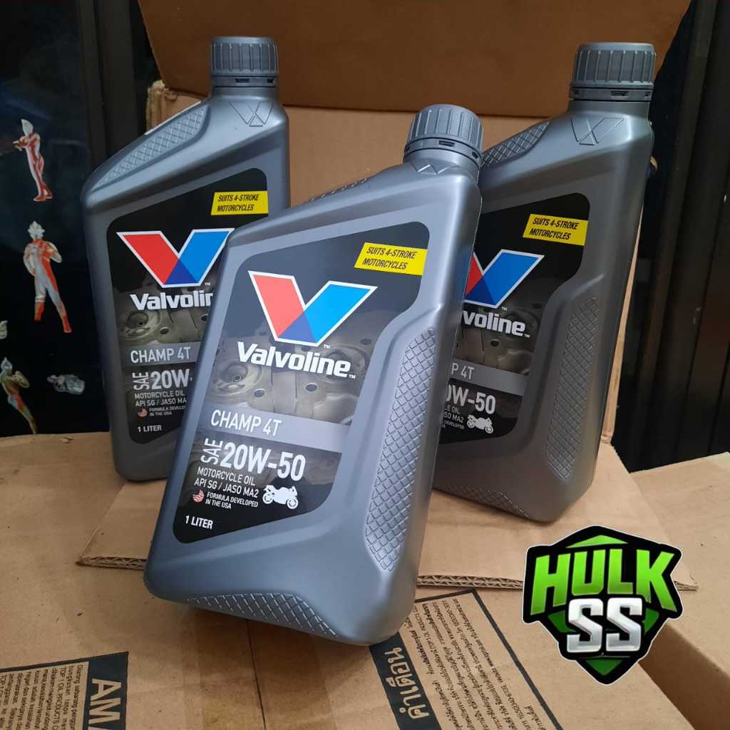 Oli Valvoline Champ 4T SAE 20W-50 Original 1 Liter