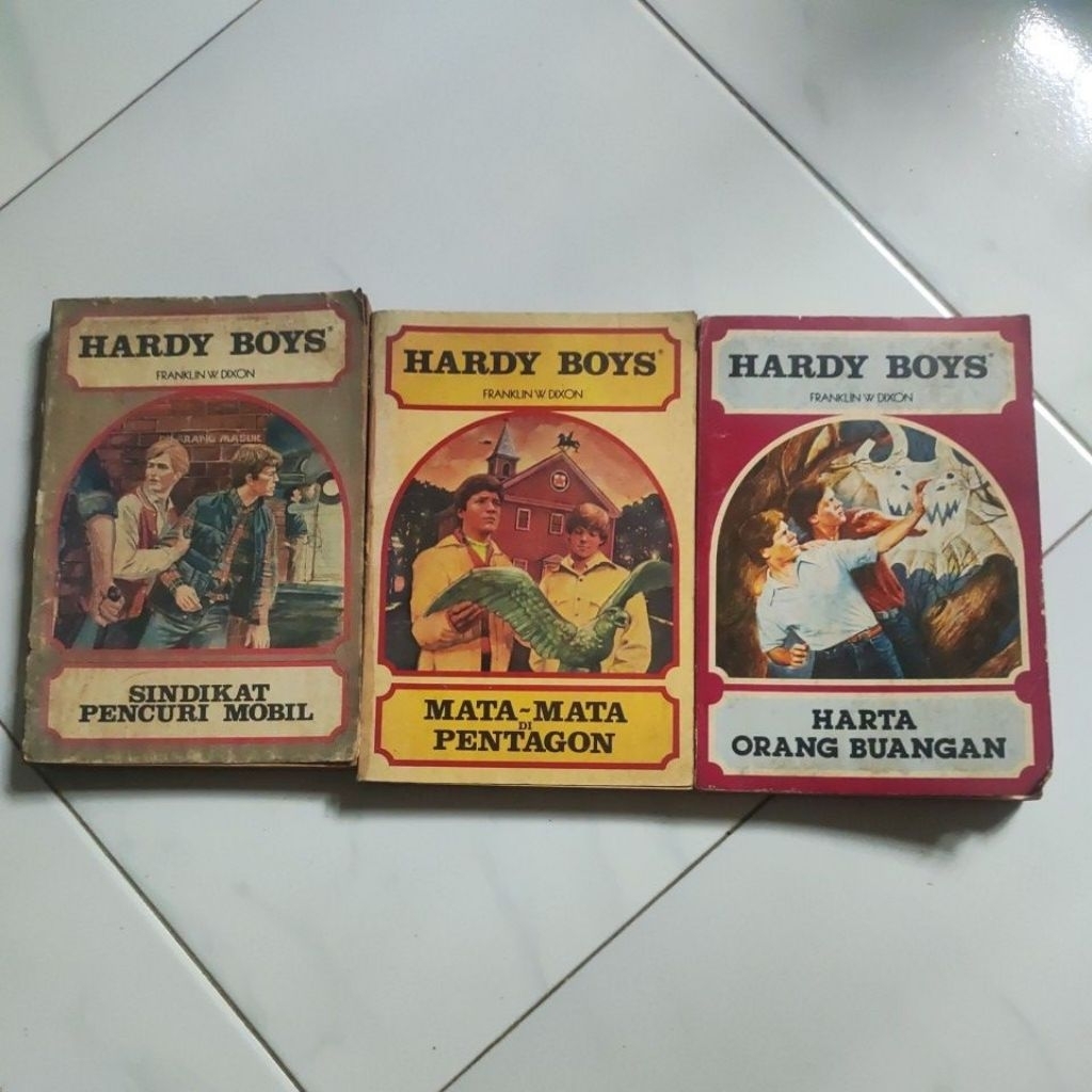 Novel Hardy Boys - Franklin W Dixon Original Preloved