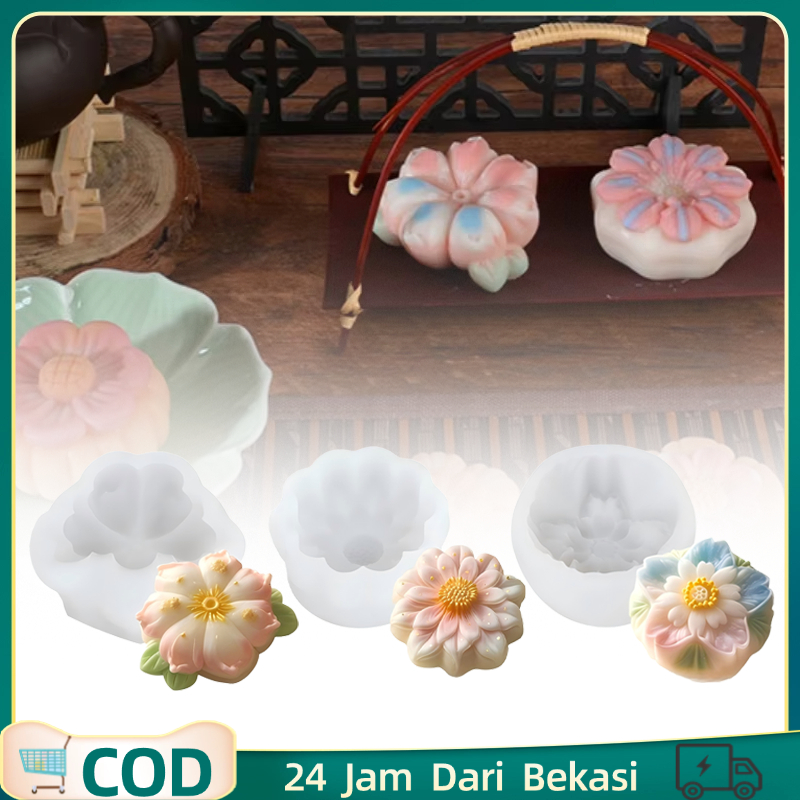 Cetakan Puding Bunga Silikon Cetakan Bunga Silikon Untuk Puding Cetakan Puding Bunga Cantik Cetakan 
