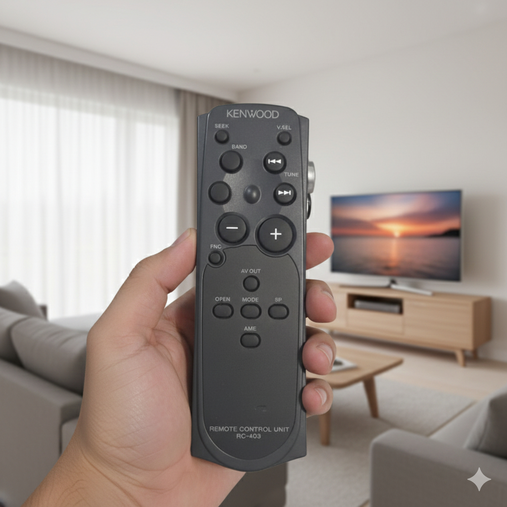 REMOTE REMOT DVD TAPE MOBIL KENWOOD RC-403 ORIGINAL ASLI