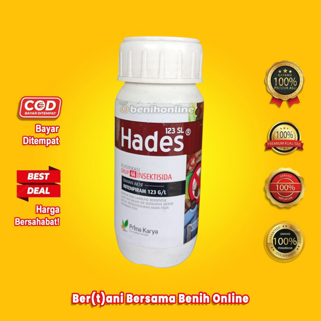 INSEKTISIDA HADES 100ML Nitenpiram 123g/l - PRIMA KARYA