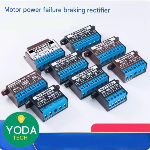 Brake Rectifier KZL / Penyearah Rem Motor Hoist Crane Lift / Fast Brake (8801)