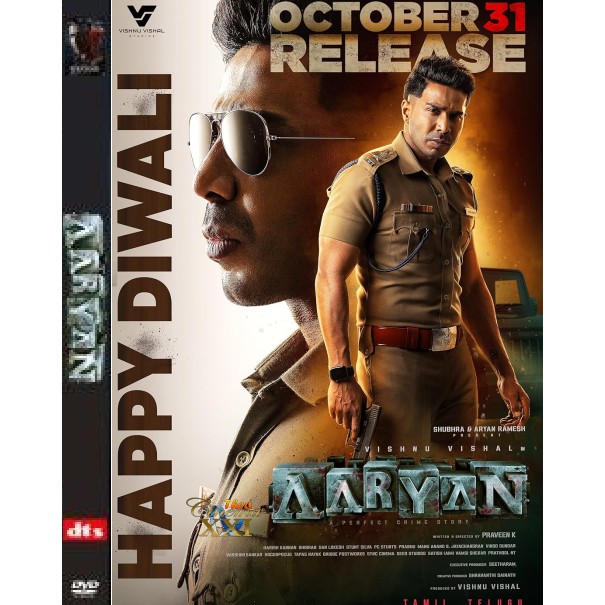 Kaset Film DVD Movie  India : Aaryan (2025)